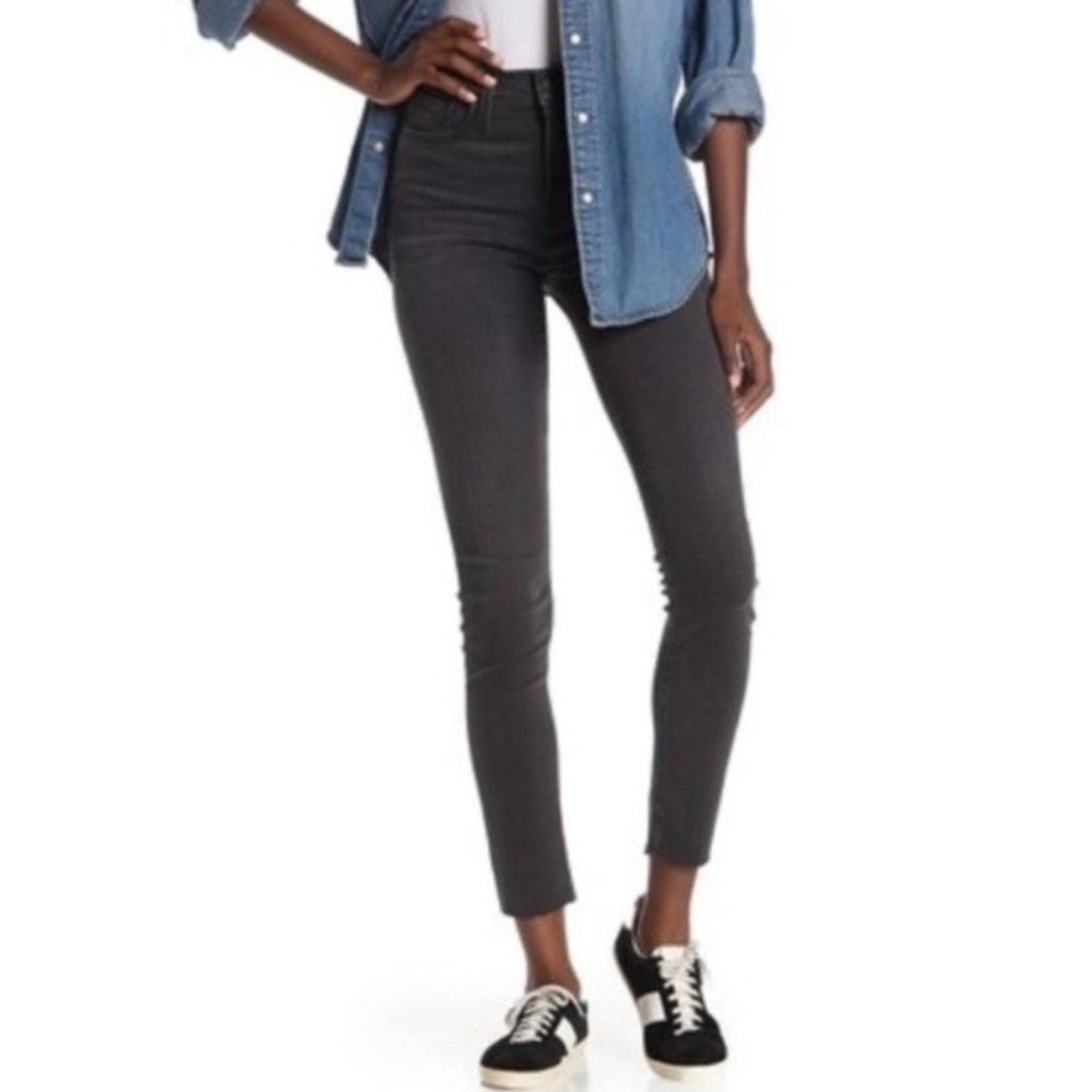 Madewell 9" Mid-Rise Skinny Jeans in Slater Wash